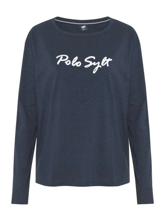 marine blau bedruckt