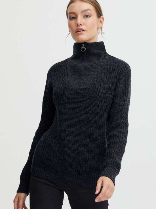 синий узорчатый