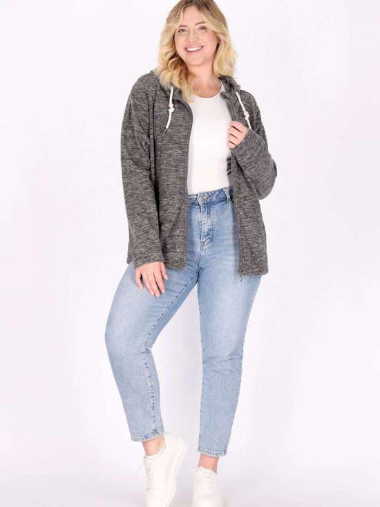 серый меланж