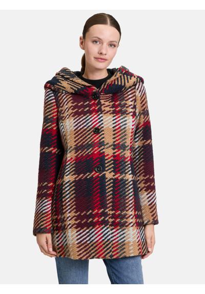 rot beige kariert