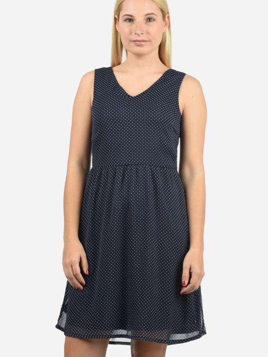 синий узорчатый