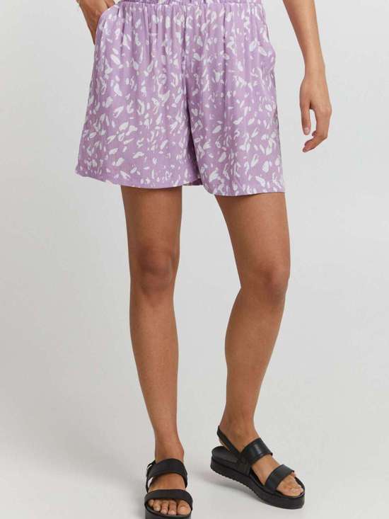 лиловый узорчатый