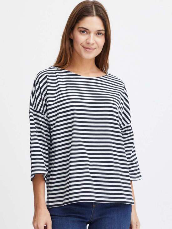 синий в полоску