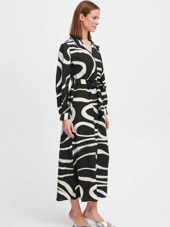 чёрный с рисунком