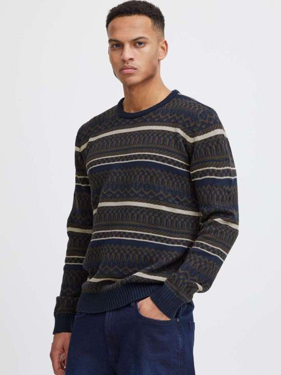 синий полосатый