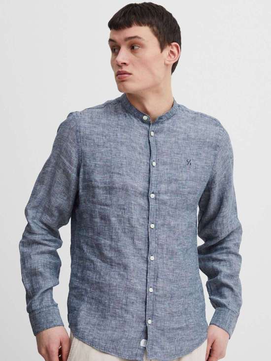 синий меланж