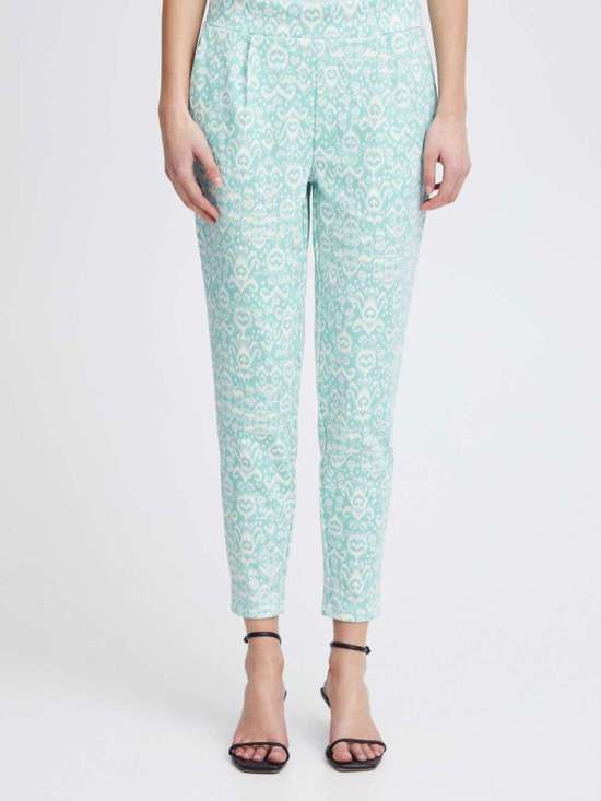 голубой-узорчатый