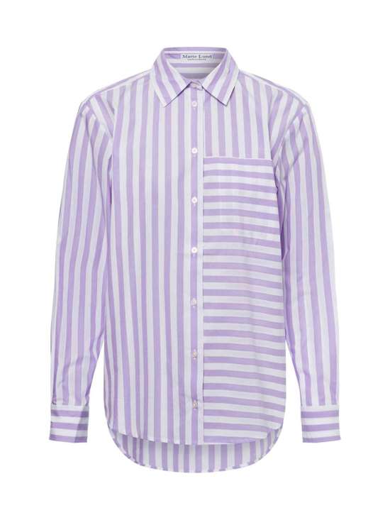 flieder weiß gestreift