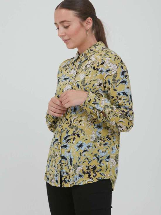 желтый узорчатый