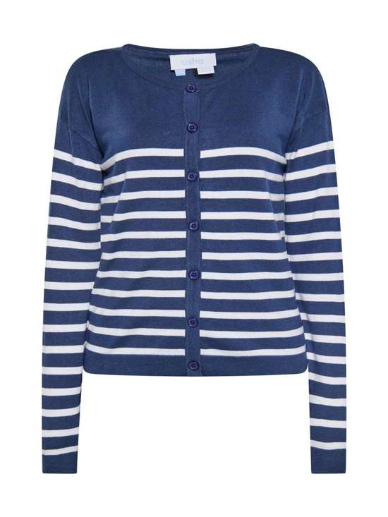 синий в полоску