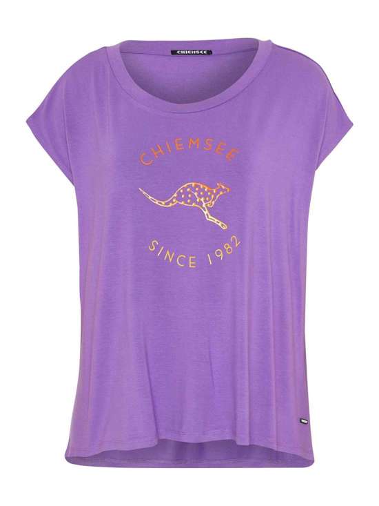 лиловый с рисунком