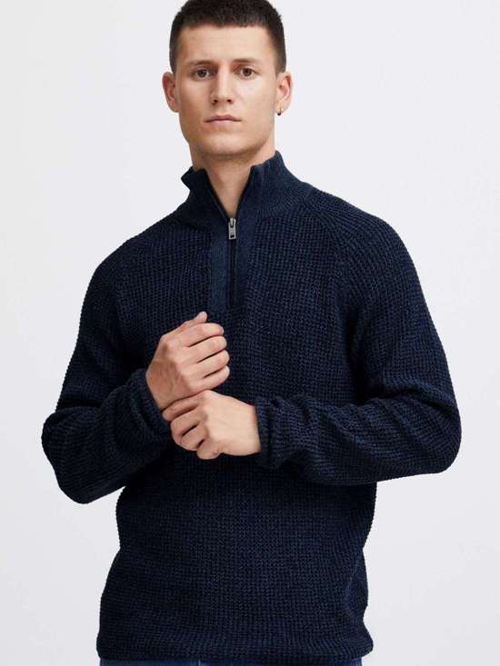 синий меланж