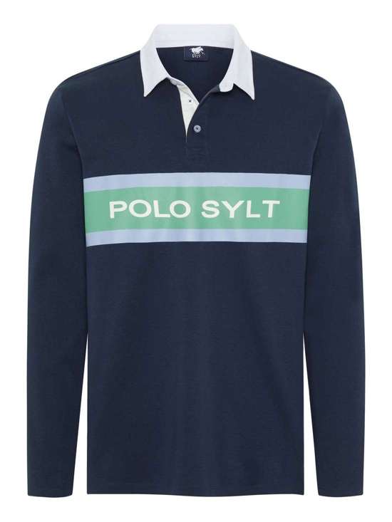 marine blau bedruckt