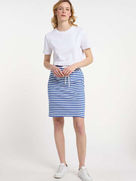 синий полосатый