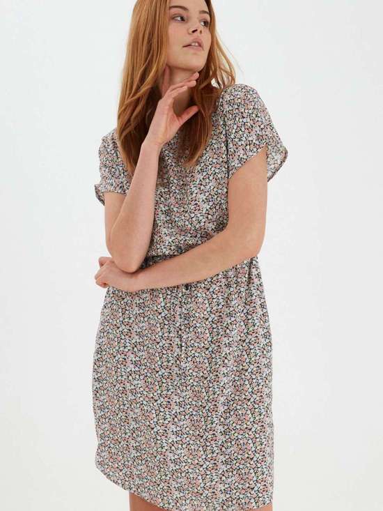 mehrfarbig gemustert