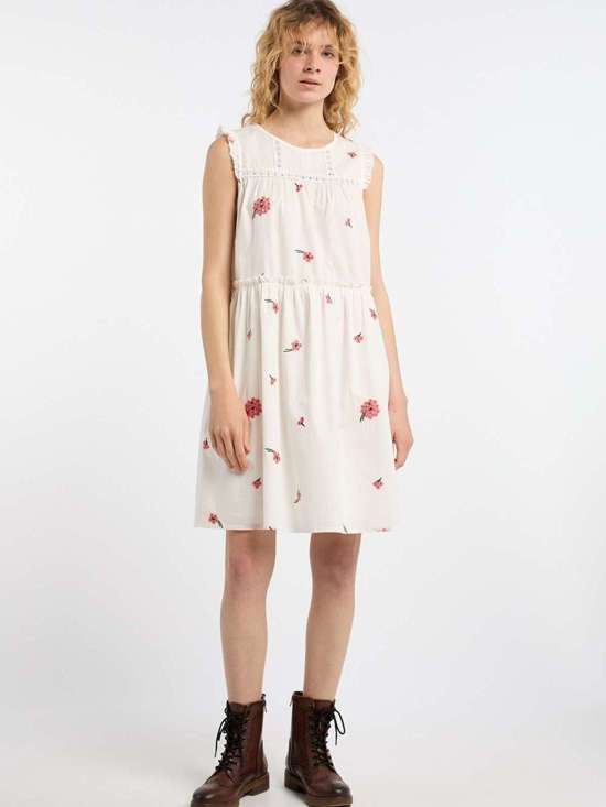 белый узорчатый