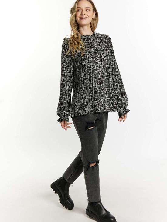 черный с рисунком