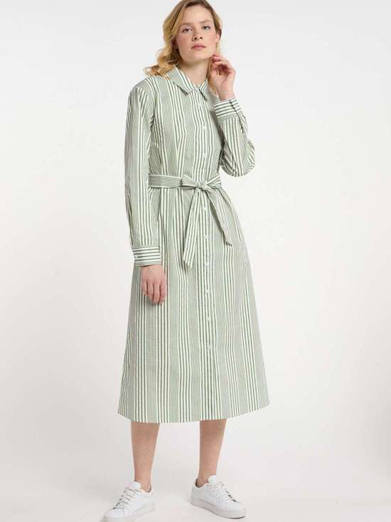 белый в полоску