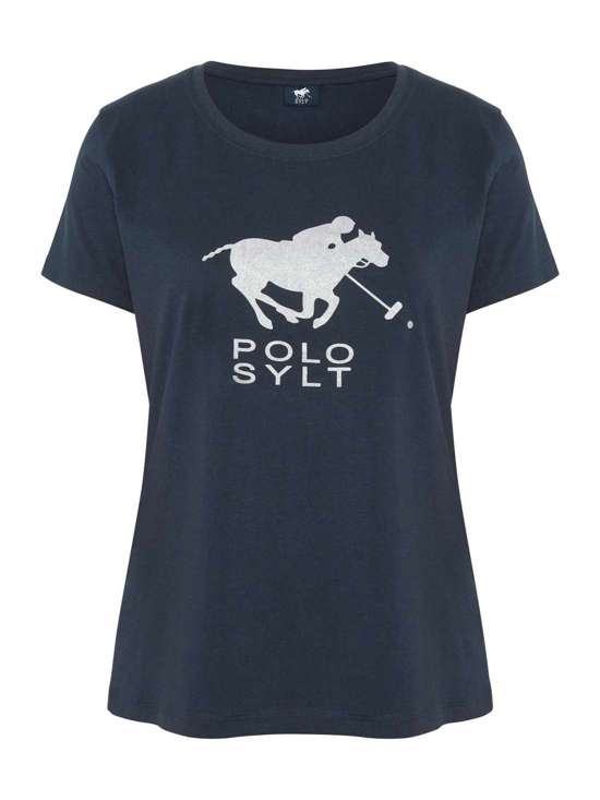 marine weiß bedruckt