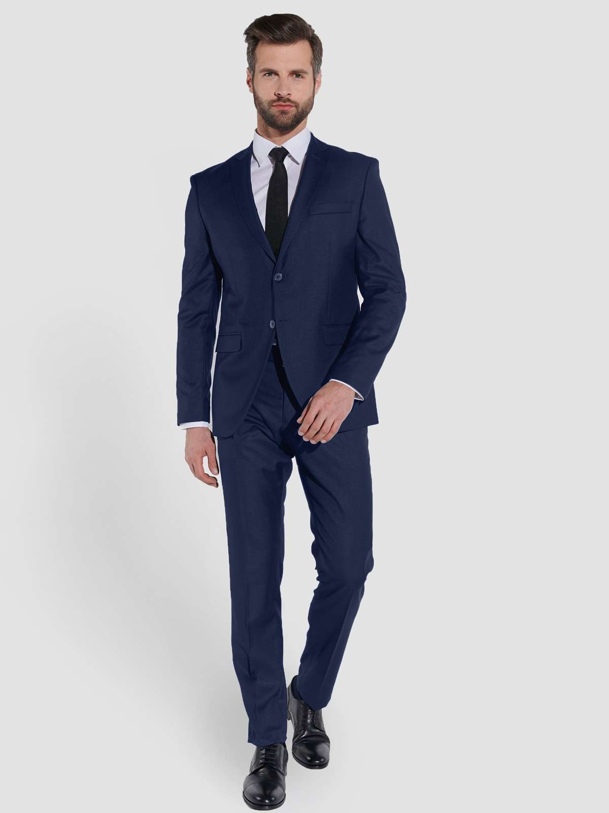 Короткое пальто из смесовой шерсти Slim Fit