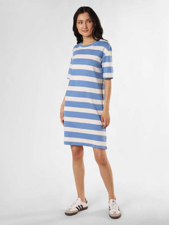 blau weiß gestreift