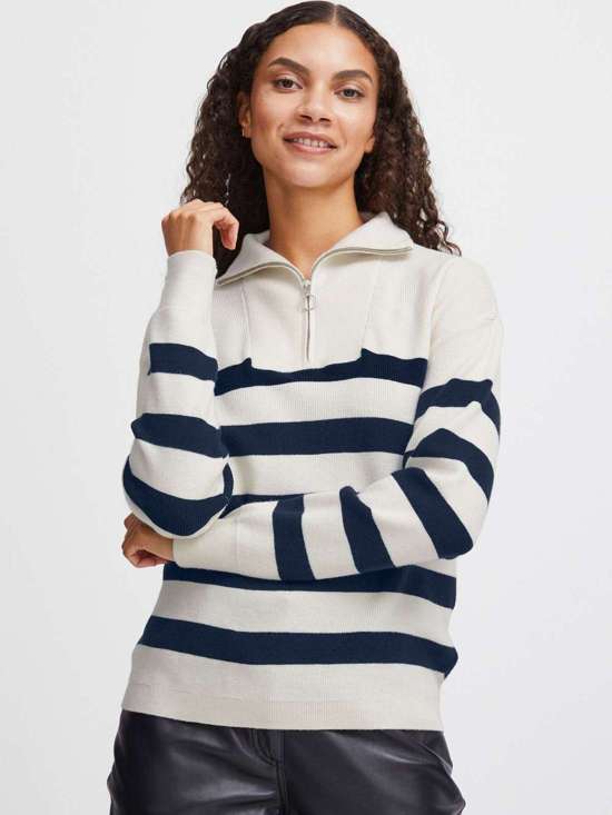 синий полосатый