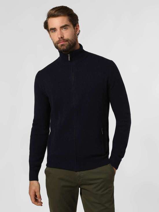 синий морской мелированный