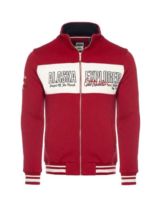 красный с рисунком