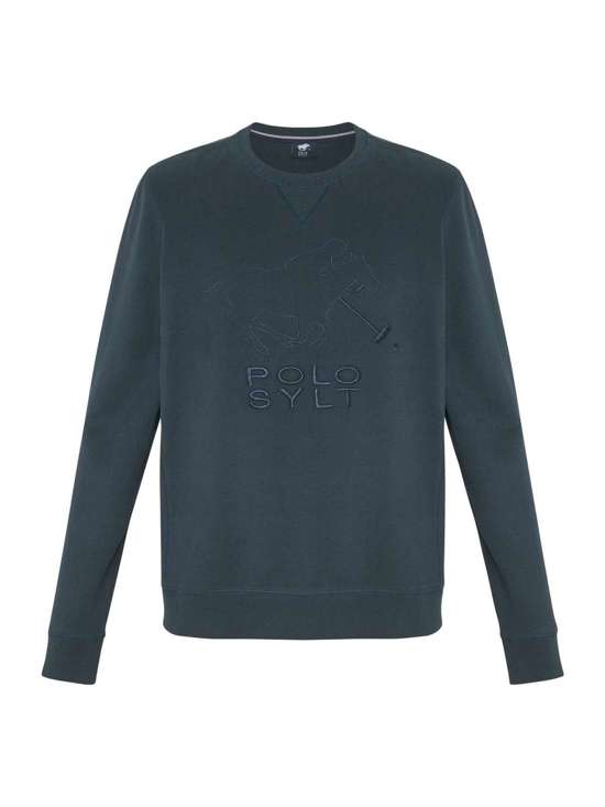 marine blau bedruckt