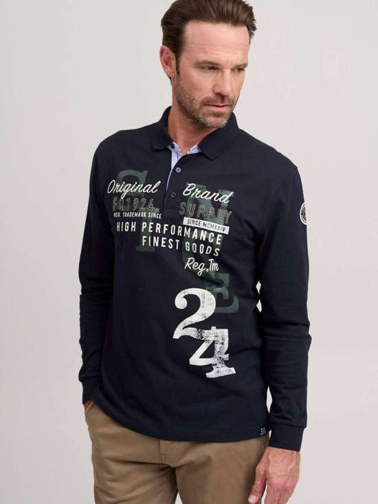 морской синий с рисунком