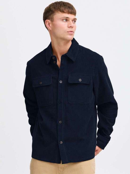 синий узорчатый