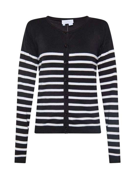 черный в полоску