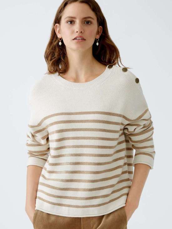 weiß camel gestreift