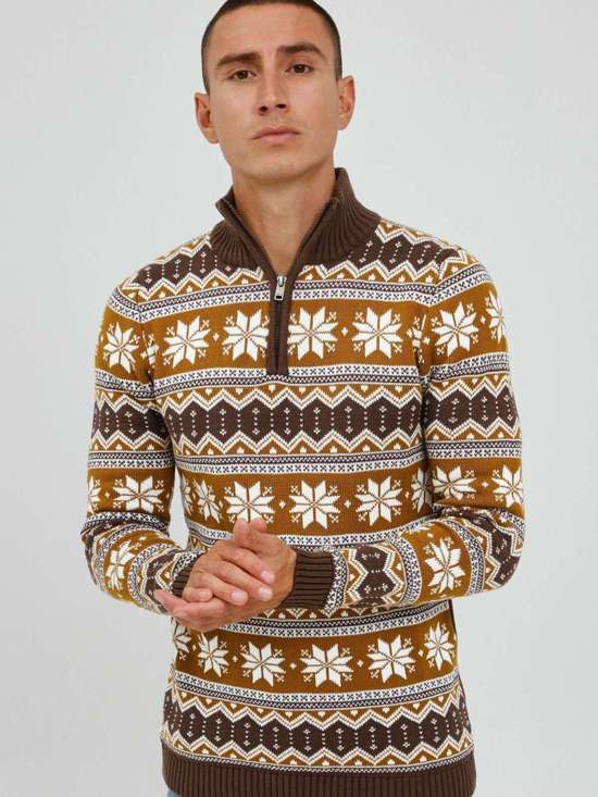 коричневый в рисунком