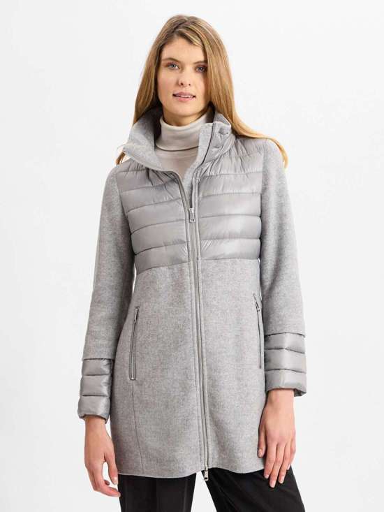 Стеганое пальто