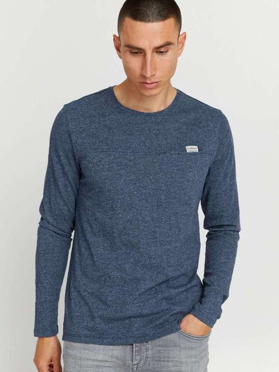 синий меланж