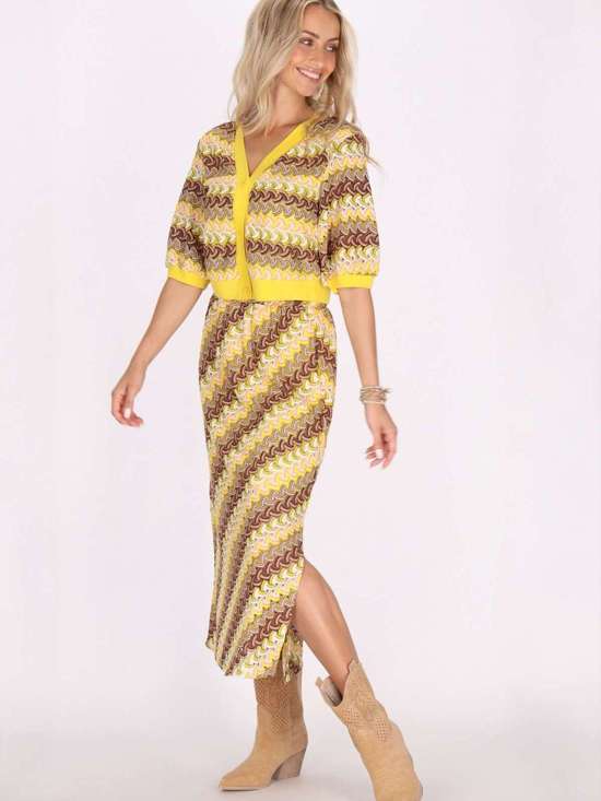 жёлтый в полоску