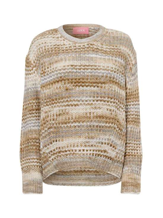 бежевый в полоску