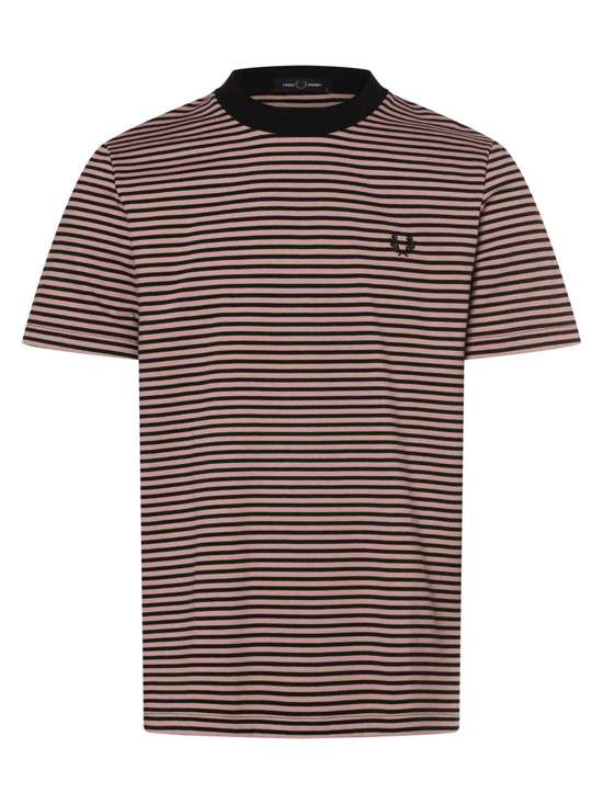 altrosa schwarz gestreift