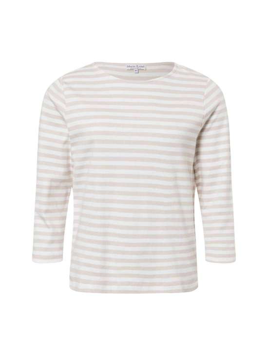 weiß beige gestreift