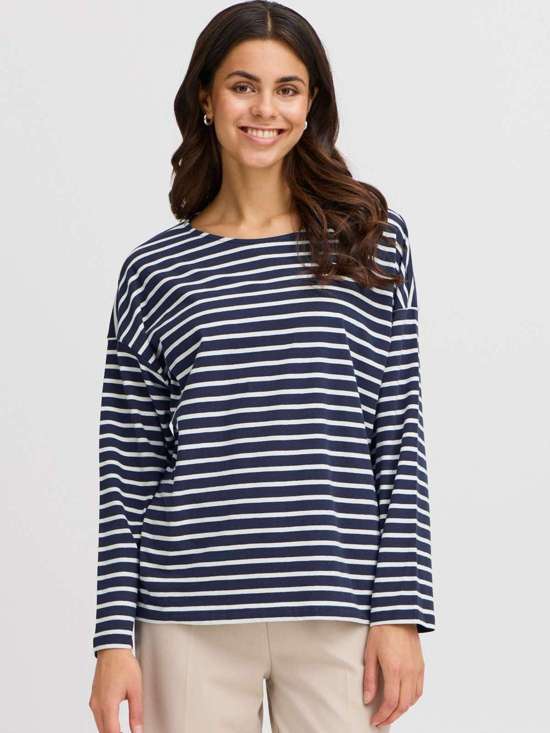 синий в полоску