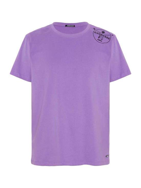 лиловый с рисунком