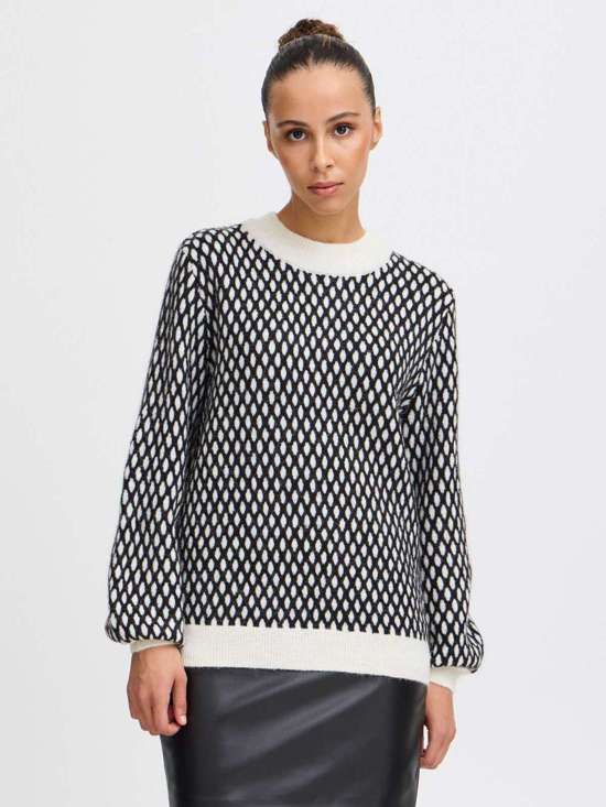 чёрный с рисунком