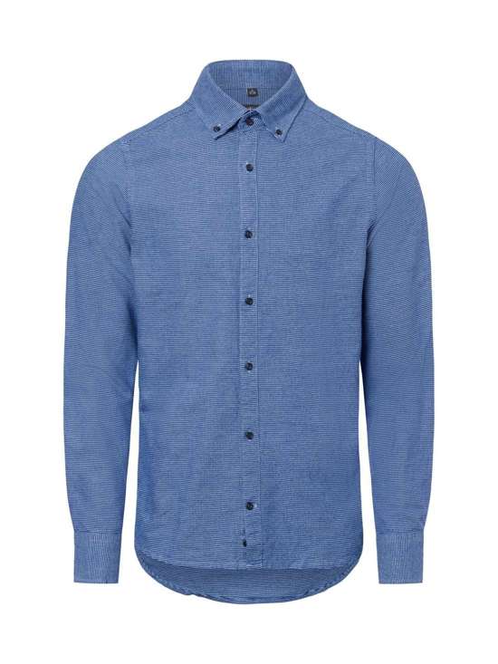 marine hellblau kariert