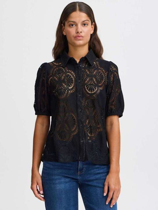 чёрный с рисунком