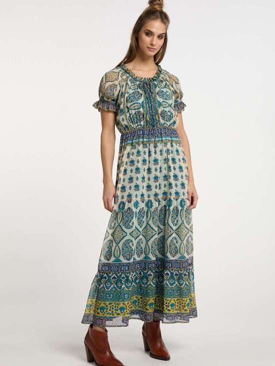 mehrfarbig gemustert