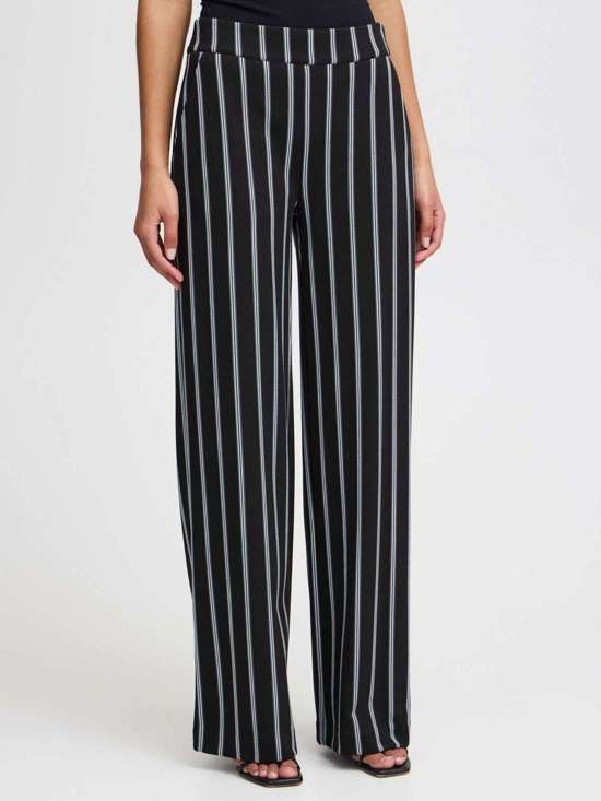 черный в полоску