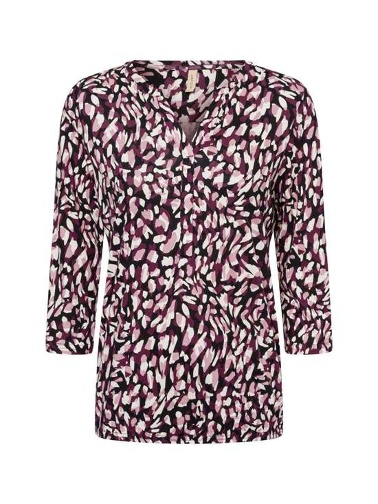 bordeaux aubergine gemustert