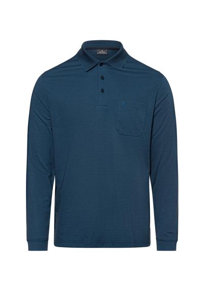 petrol blau gemustert