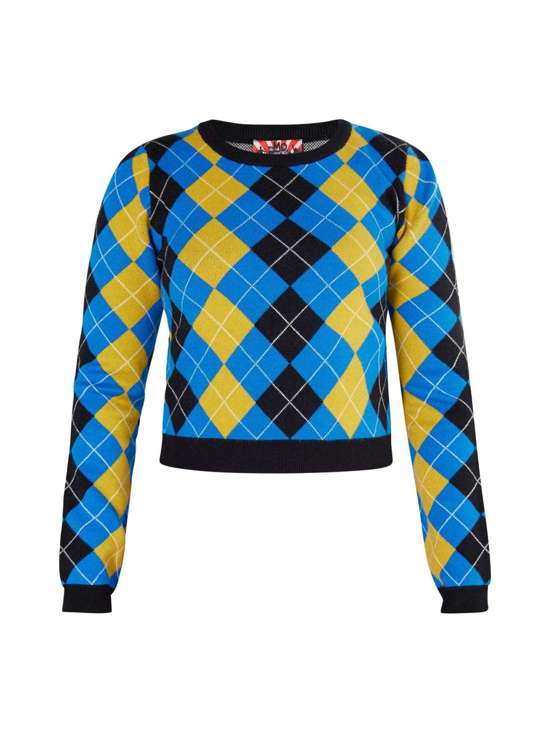 mehrfarbig gemustert